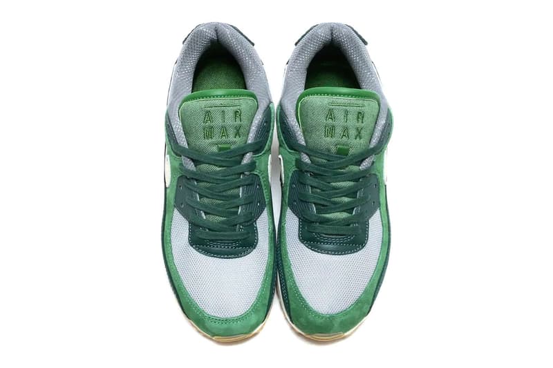 Nike Air Max 90 Pro Green pale ivory forest green dh4621-300 release info air max day release info date price suede white sail grey