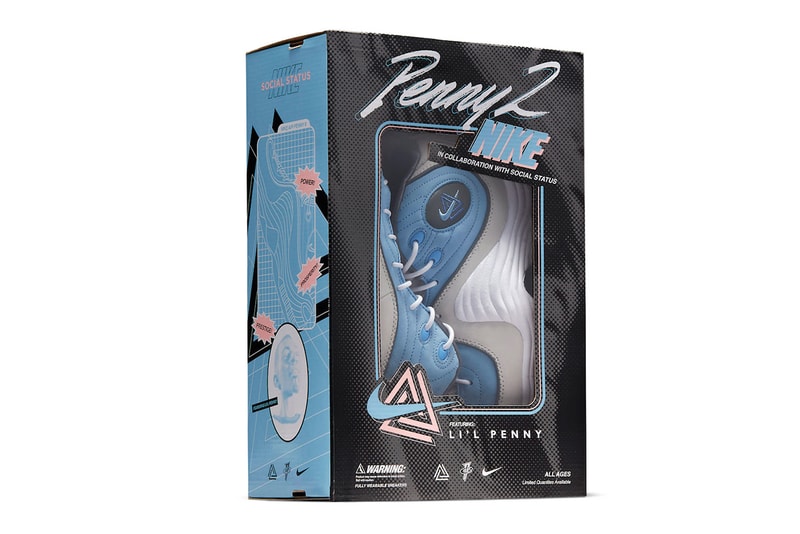 Nike Air penny 2 social status dm9132-100 dm9132-001 release info lil penny 1/2 cent orlando magic 