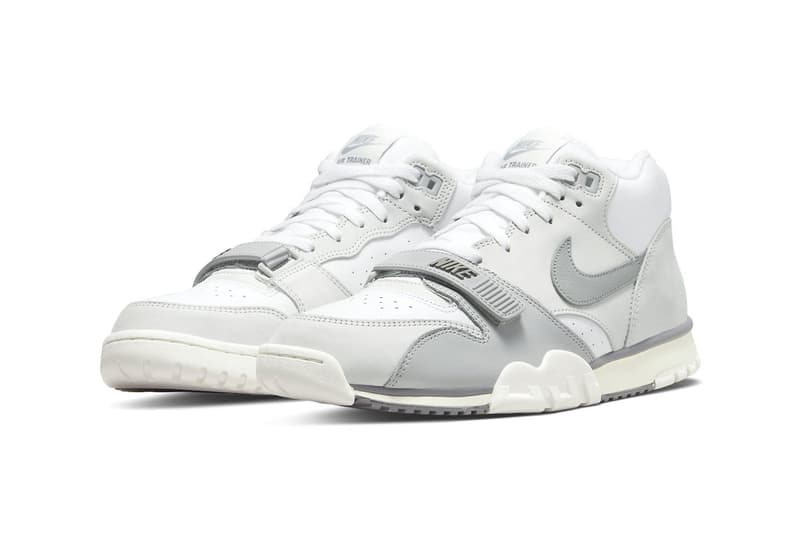 Take an Official Look at the Nike Air Trainer 1 "Photon Dust" DM0521-001 light smoke grey smoke grey