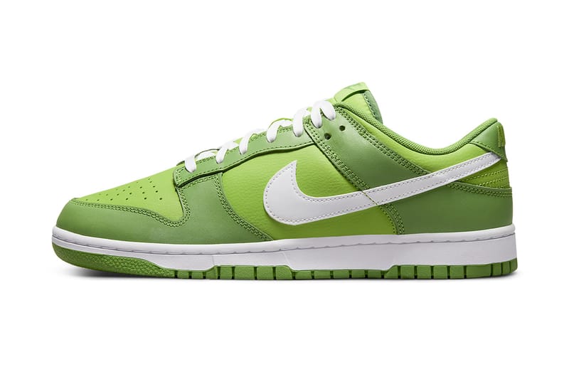 nike green dunk lows