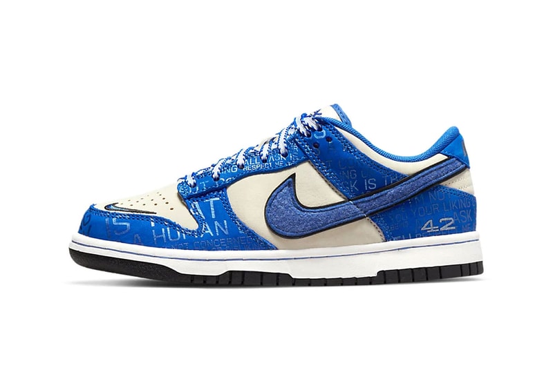 Nike Dunk Low Jackie Robinson MLB dodgers rookie of the year league mvp world series 75 years breaking barriers first african american player release info date