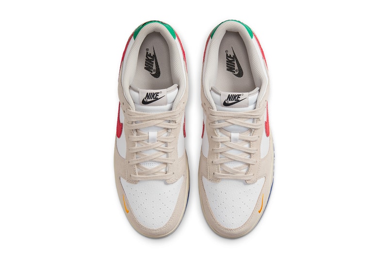 nike dunk low light iron ore yellow red green blue DV3497 001 release date info store list buying guide photos price 