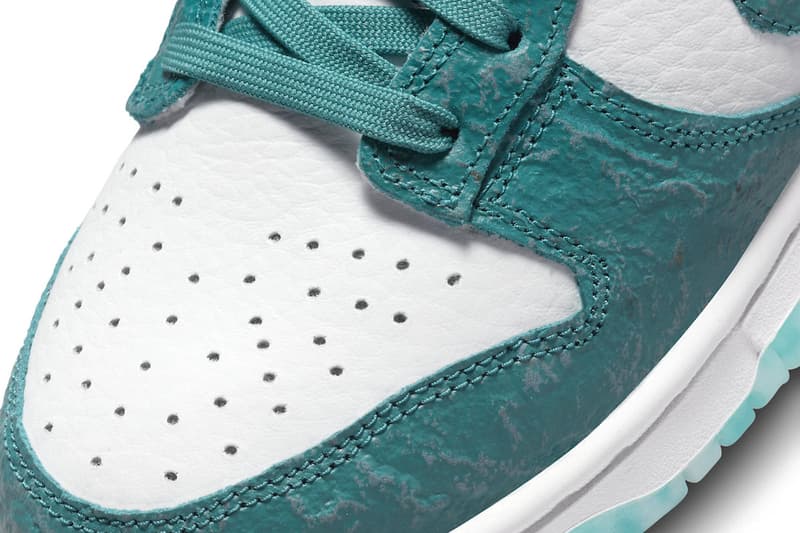 Nike Dunk Low Ocean Official Look Release Info DV3029-100 White Bright Spruce 100 USD Release Info 2022 Price date 