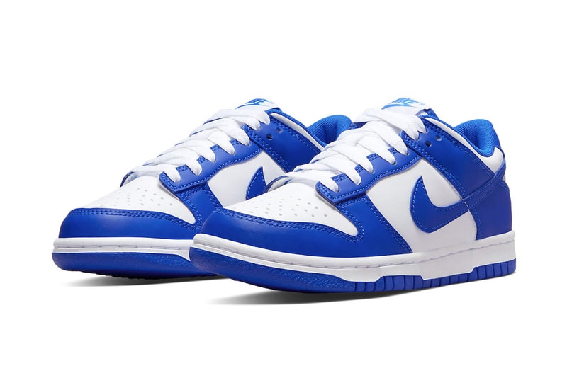 Nike Dunk Low Racer Blue DV7067-400 2022 release info date price White 100 USD be true to your school kentucky