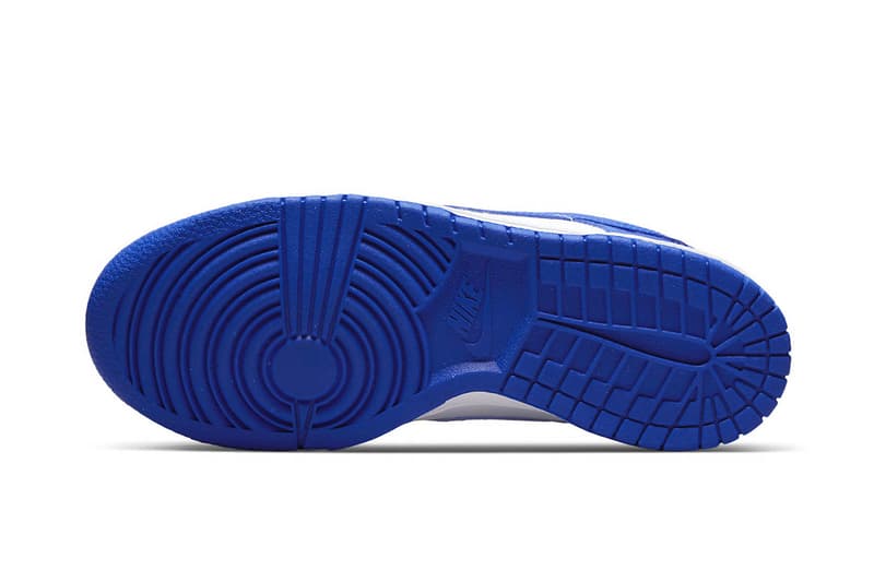 Nike Dunk Low Racer Blue DV7067-400 2022 release info date price White 100 USD be true to your school kentucky