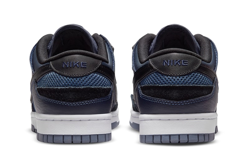 nike dunk low scrap black navy  DH7450 400 release date info store list buying guide photos price 