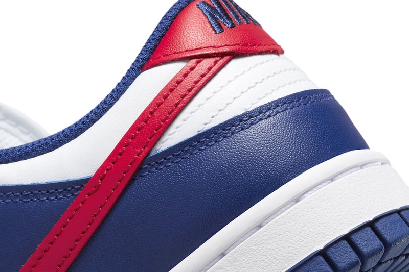 Nike Dunk Low Gears up for the Fourth of July With "USA" Colorway DD1503-119 white royal university read sneakers nike swoosh 4th of july fourth of july america usa