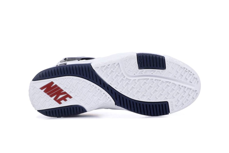 Nike LeBron 2 "USA" Is Slated to Return Later This Fall 2022 DR0826-100 white midnight navy varsity crimson 2004 olympics lebron james basketball nba