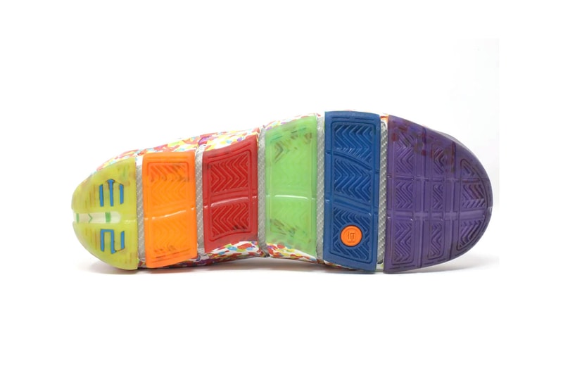Nike LeBron 4 "Fruity Pebbles" Joins the Latest Cereal-Inspired Releases for 2022 release info white true red mean green varsity purple DQ9310-100