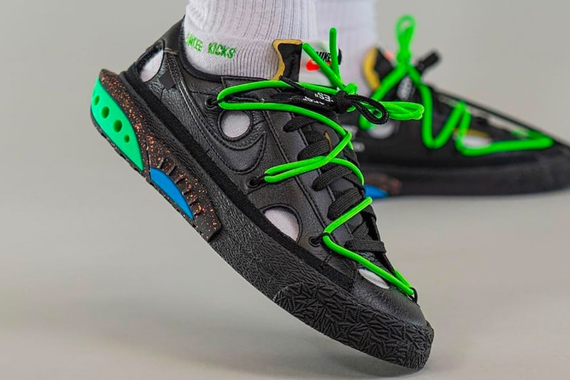 Off-White™ Nike Blazer Low Expected Release Info DH7863-001 DH7863-100 Virgil Abloh Date Buy Price 