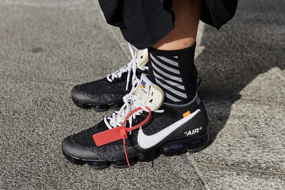 Tag on off white shoes Clearance