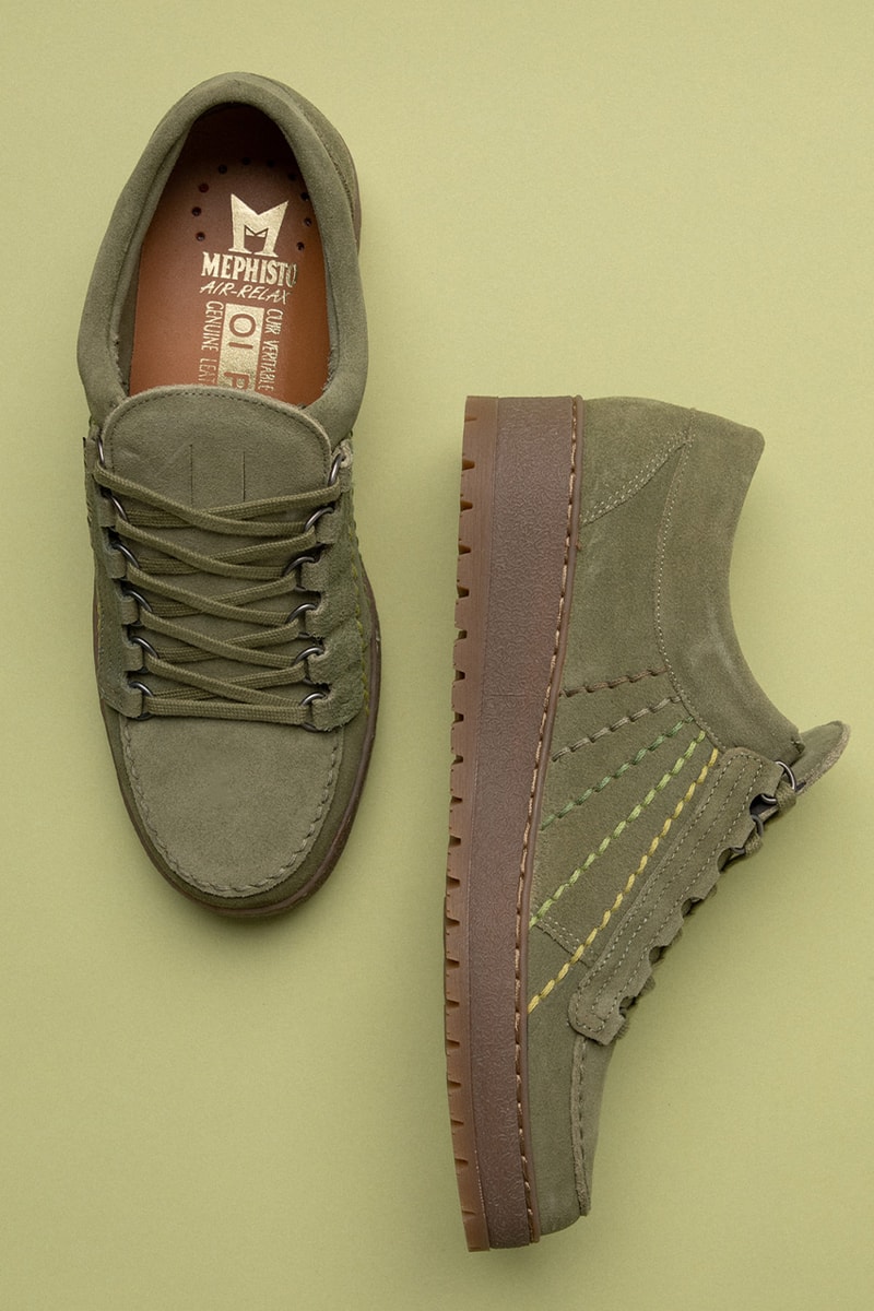 Oi Polloi x Mephisto Collaboration Release Info 2022 part deux olive moss when do they drop