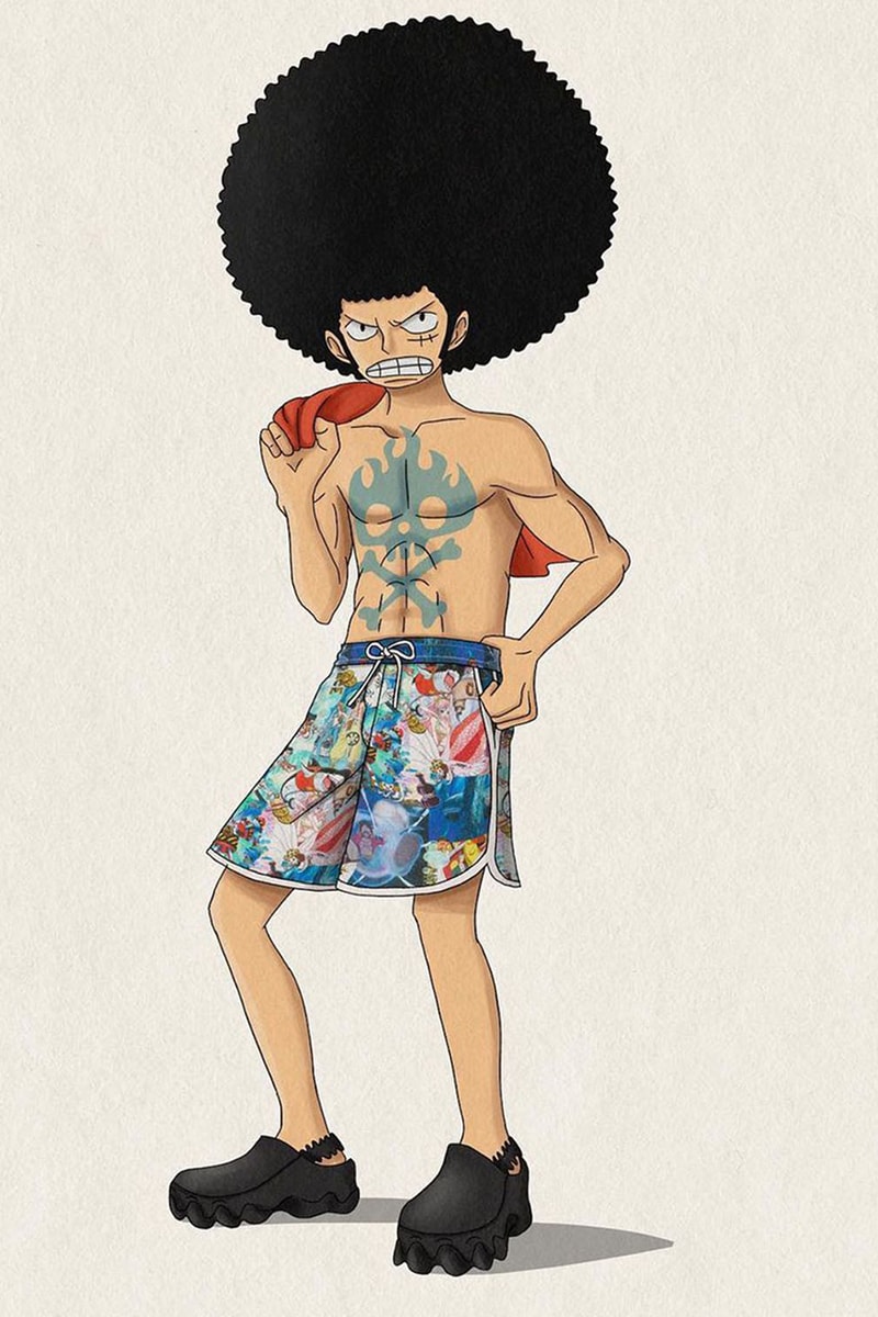 Japanese Manga Series 'One Piece' x GCDS Collab