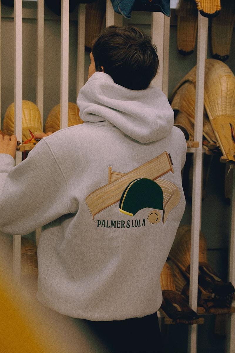 Pal Sporting Goods Jai Alai Pack Release Info Buy Price Varsity Jacket Regenerated Yarn Hoodie Sweatpants Tees