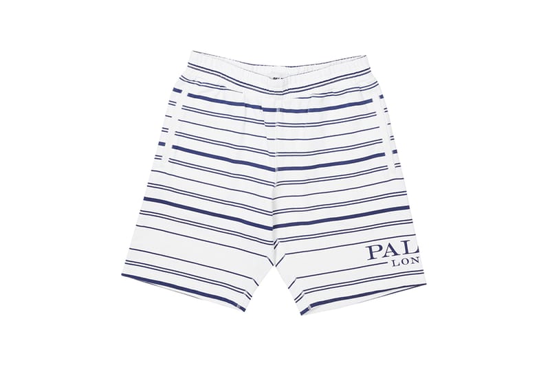 Palace Marina Stripe Pique Shorts White/Green
