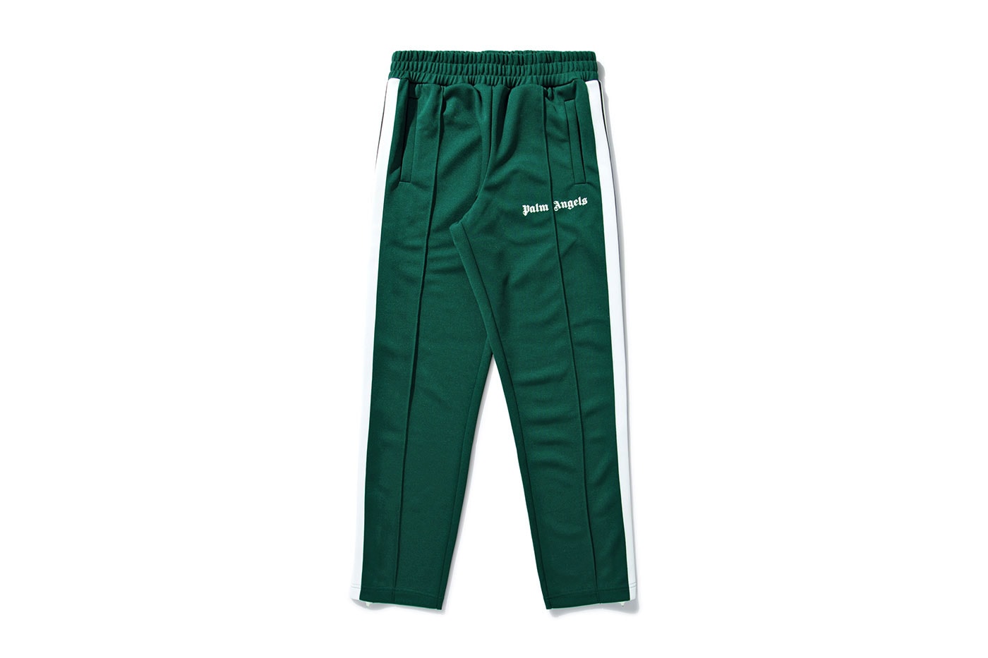 PALM ANGELS TRACKSUIT IN GREEN - Iconic Designer Menswear