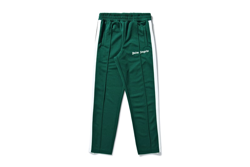 Palm Angels Classic Track Jacket Pants HBX Release Info Buy Price Black Green Navy Red