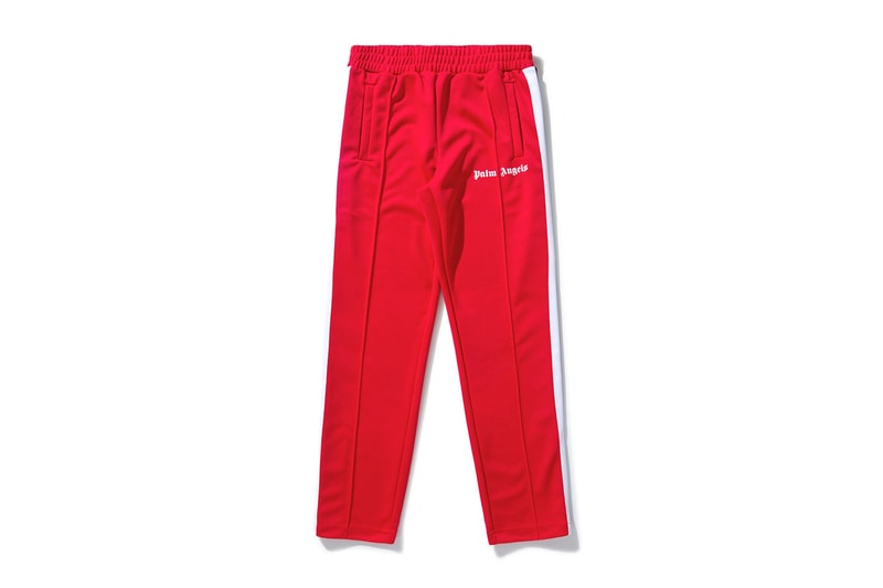 Palm Angels Classic Track Jacket Pants HBX Release Info Buy Price Black Green Navy Red