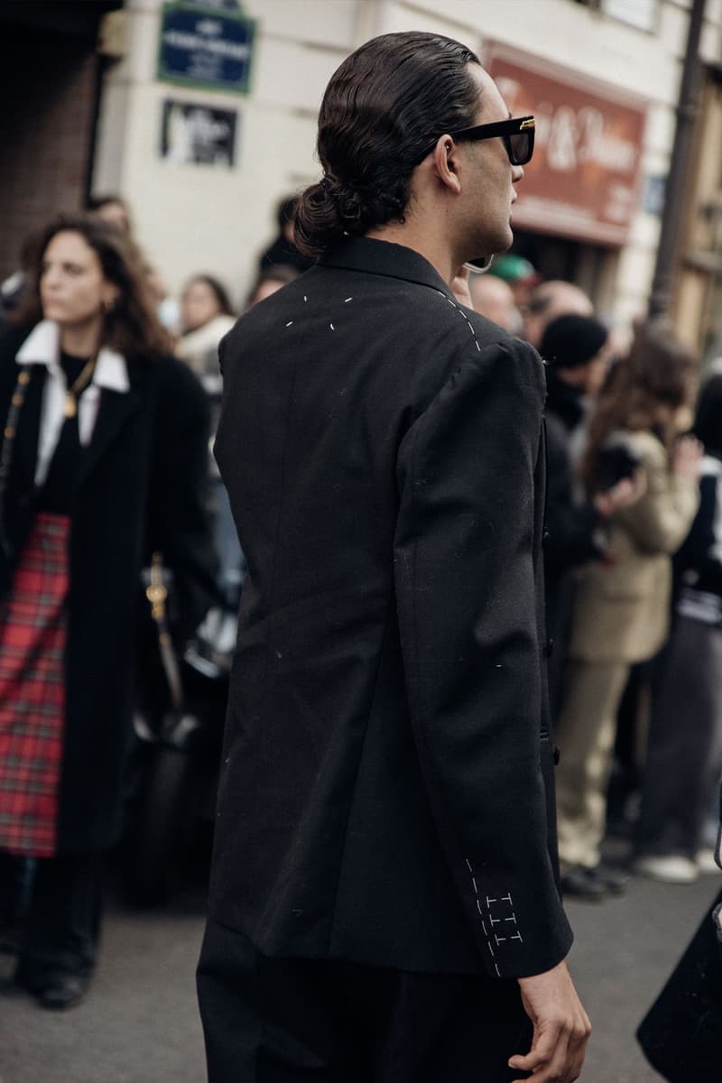 Paris Fashion Week Street Style Fall/Winter 2022 FW22 looks miu miu dior louis vuitton balenciaga 