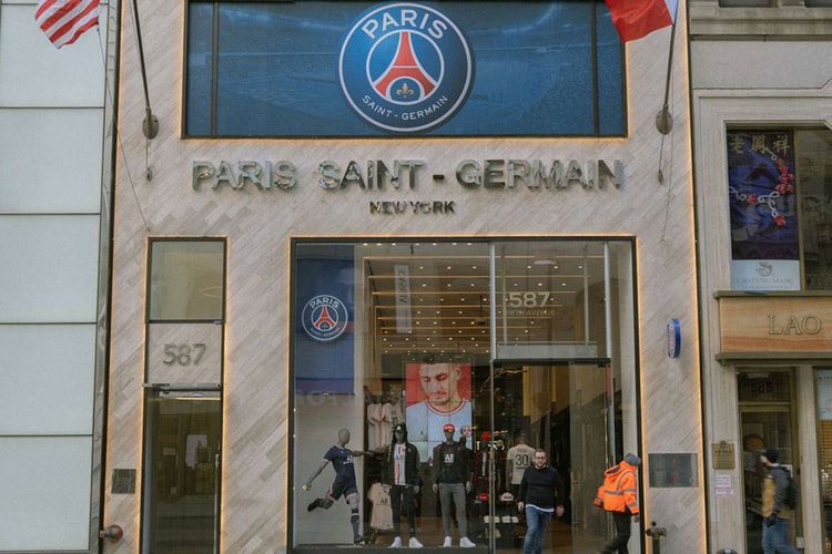 Paris Saint-Germain Opens New Flagship Store in NYC