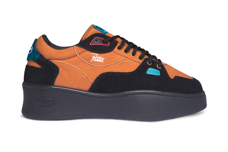 Emerging British Sneaker Brand Clints Taps Patta to Release Its New Stepper Silhouette