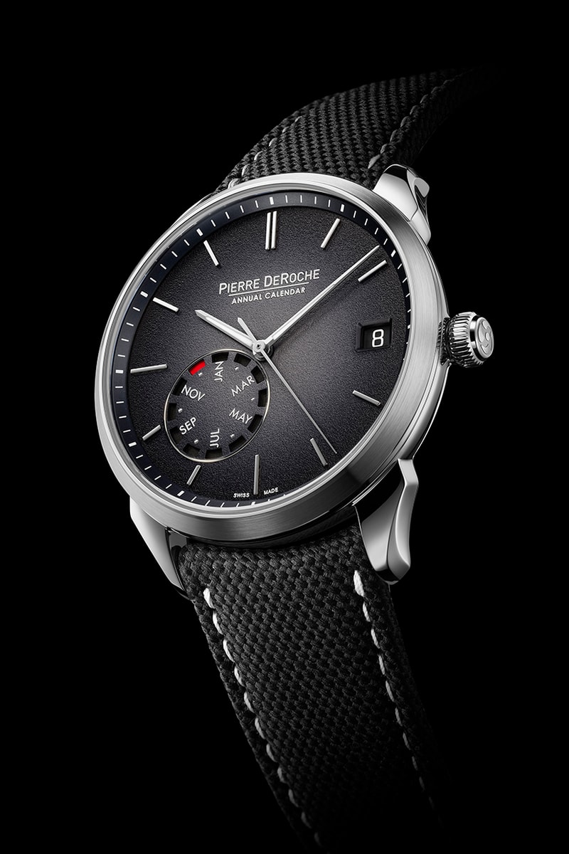 Swiss Brand Pierre DeRoche Strips Back The Annual Calendar With Module From Dubois Depraz