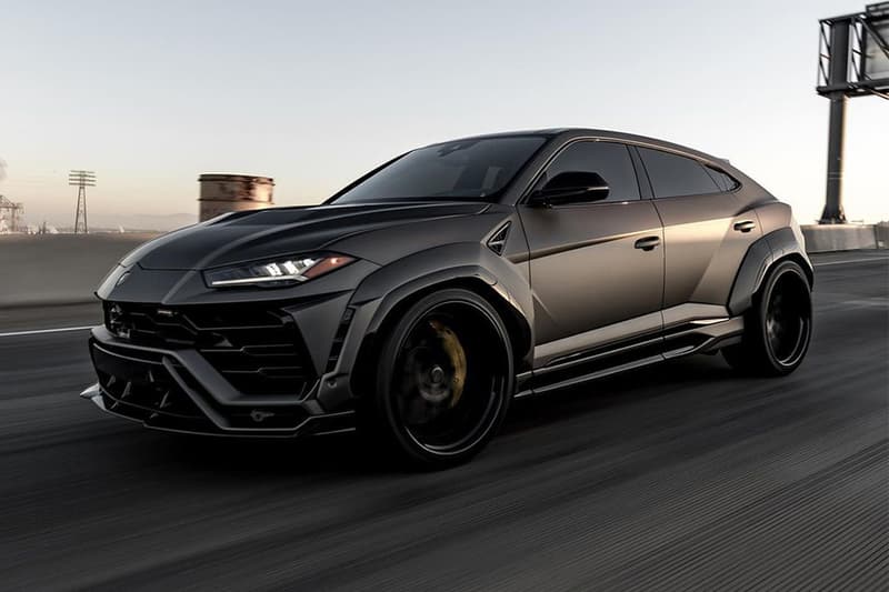 Platinum Motorsport Group Los Angeles Lamborghini Urus Tuned Custom SUV 1016 Industries Modified Exhaust Slammed Rims SUV Italian Luxury