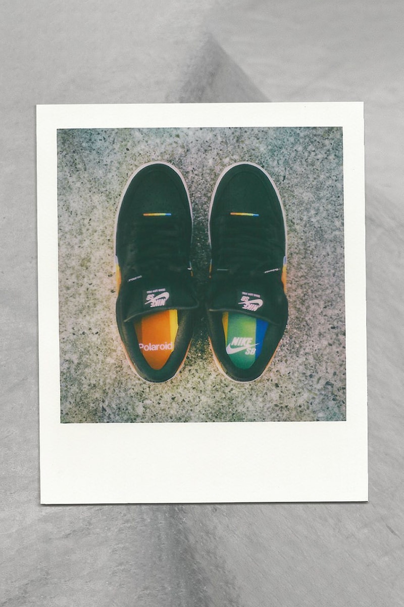 polaroid nike sb dunk low DH7722 001 release date info store list buying guide photos price 