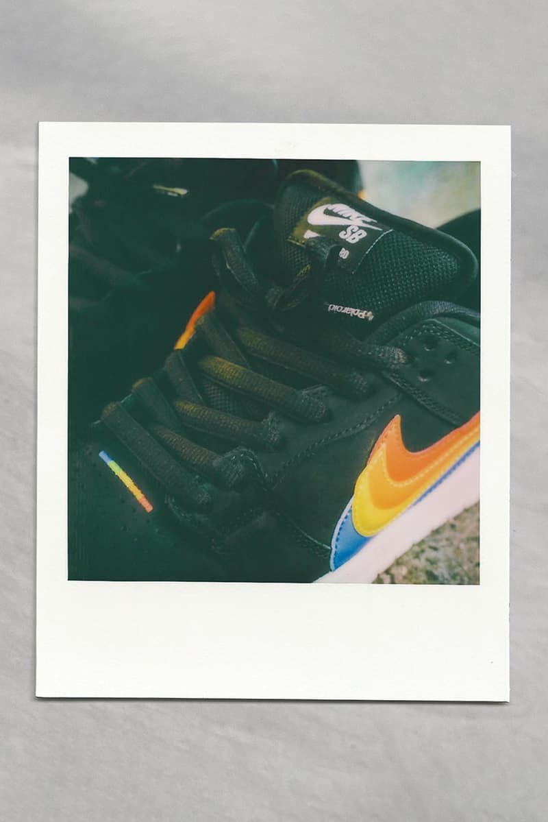 polaroid nike sb dunk low DH7722 001 release date info store list buying guide photos price 