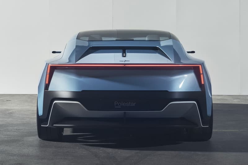 Polestar O2 Convertible Concept Flying Drone autonomous follows car 2 door roadster sportscar ev electric vehicle mobility infotainment editing release info