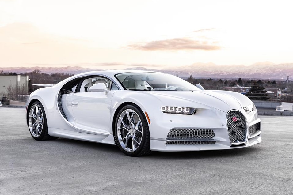 Post Malone Is Selling His White Bugatti Chiron | Hypebeast