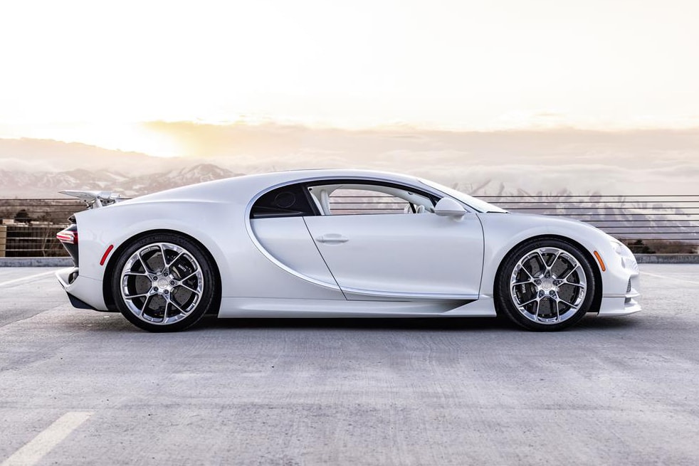 Bugatti Chiron Post Malone Owned White Rare Hypercar W16 Quad Turbo For Sale