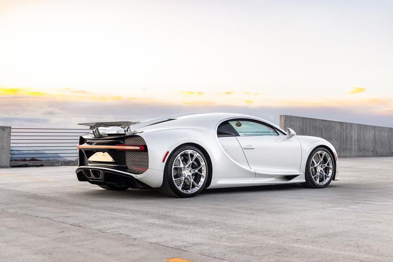 Bugatti Chiron Post Malone Owned White Rare Hypercar W16 Quad Turbo For Sale