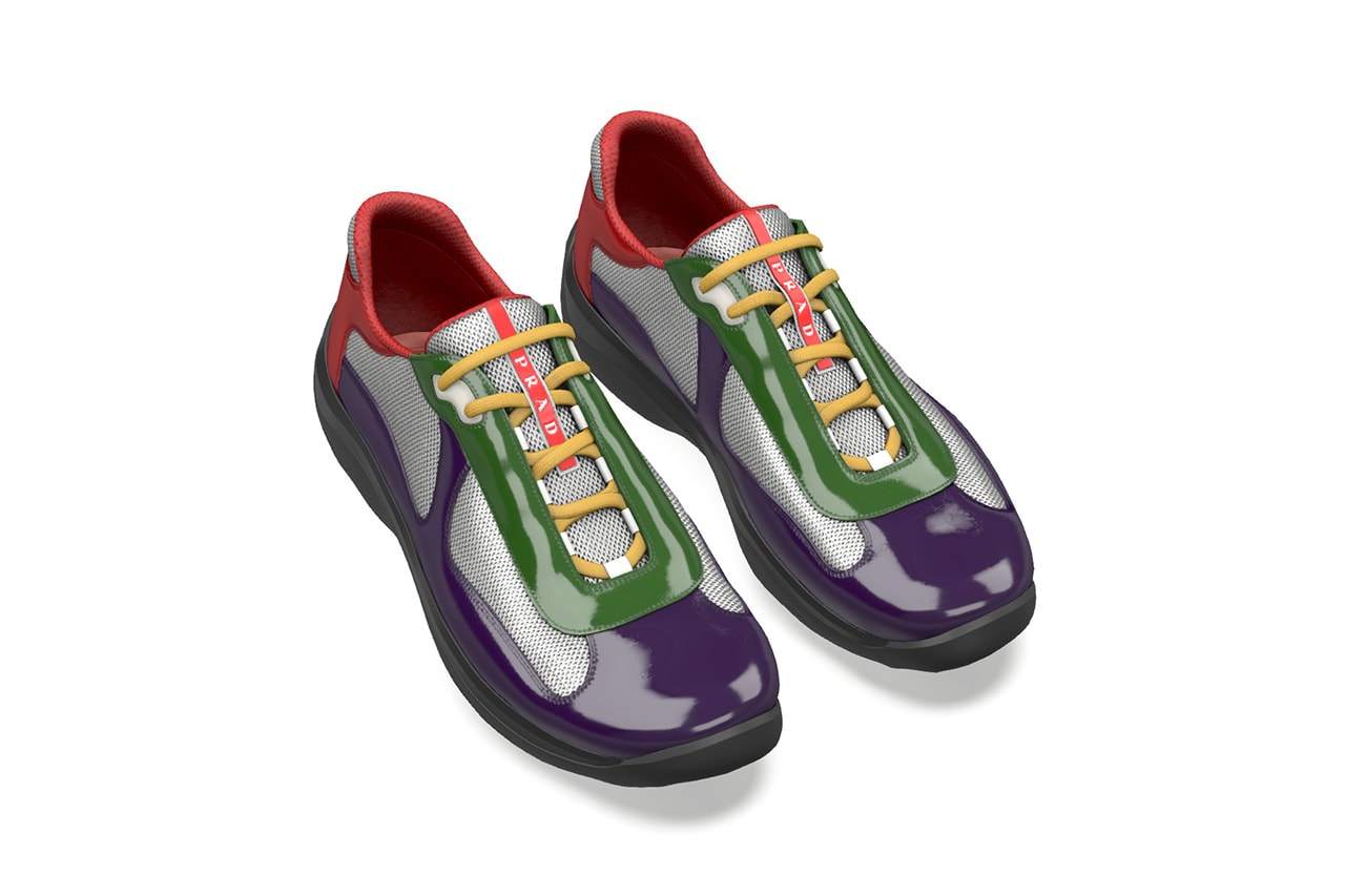 Prada America's Cup AC Factory Customisation Shoe Personalised Initials Colorways Raf Simons Miuccia Prada