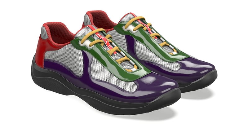 prada shoes purple