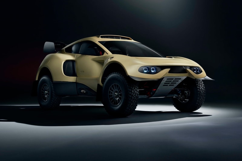 prodrive hunter all terrain hypercar 600 horsepower ian callum designer off road racing racer 