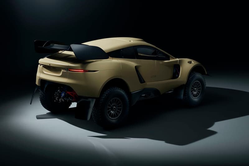 prodrive hunter all terrain hypercar 600 horsepower ian callum designer off road racing racer 