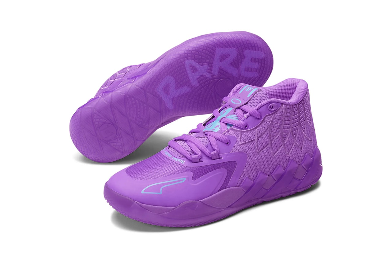 puma mb01 queen city purple blue lamelo ball release date info store list buying guide photos price march 18