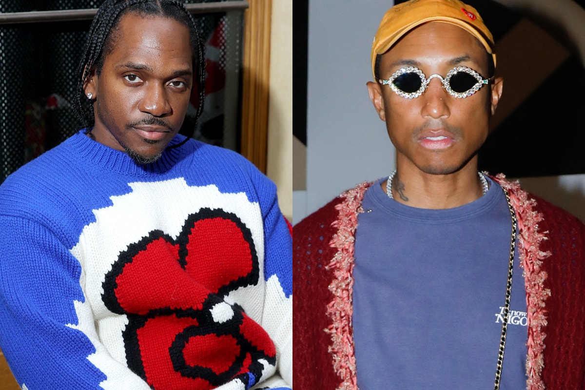 Pusha T Shares How Pharrell's Devastating Feedback Changed the Course of His Next Album nigo hear me clearly skateboard p king push rapper hip hop