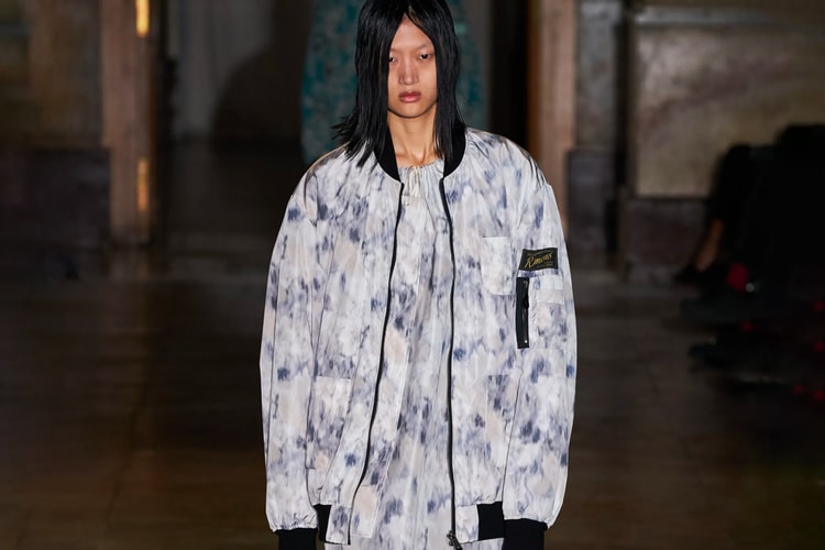 Raf Simons' SS22 "School Uniform Bomber" Is Destined for the Future Archive