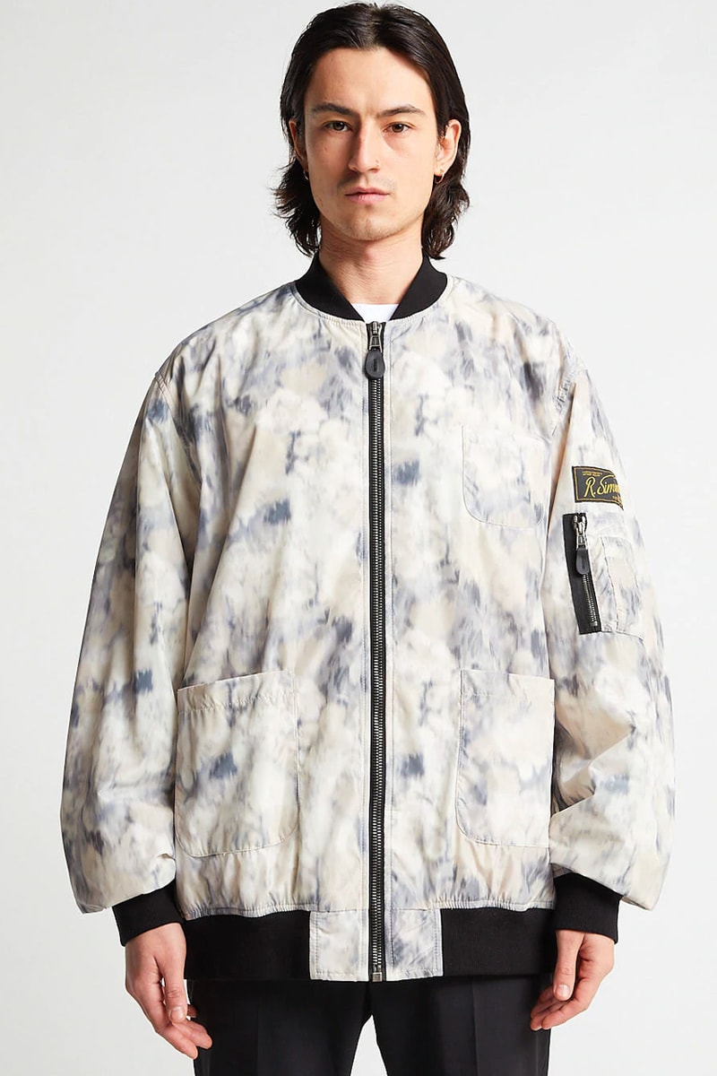 Raf Simons Spring/Summer 2022 School Uniform Bomber Couture Runway Piece Archive Future Classic Machine-A Stavros Karelis Shop Buy