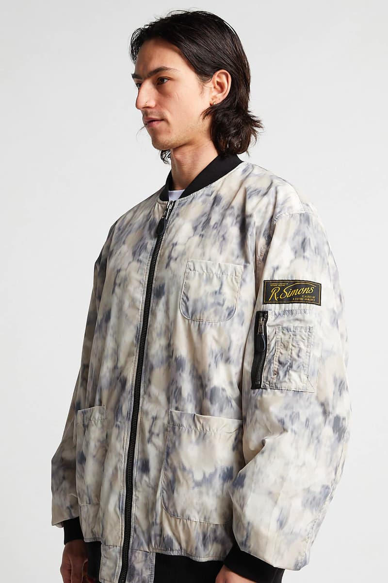 Raf Simons Spring/Summer 2022 School Uniform Bomber Couture Runway Piece Archive Future Classic Machine-A Stavros Karelis Shop Buy