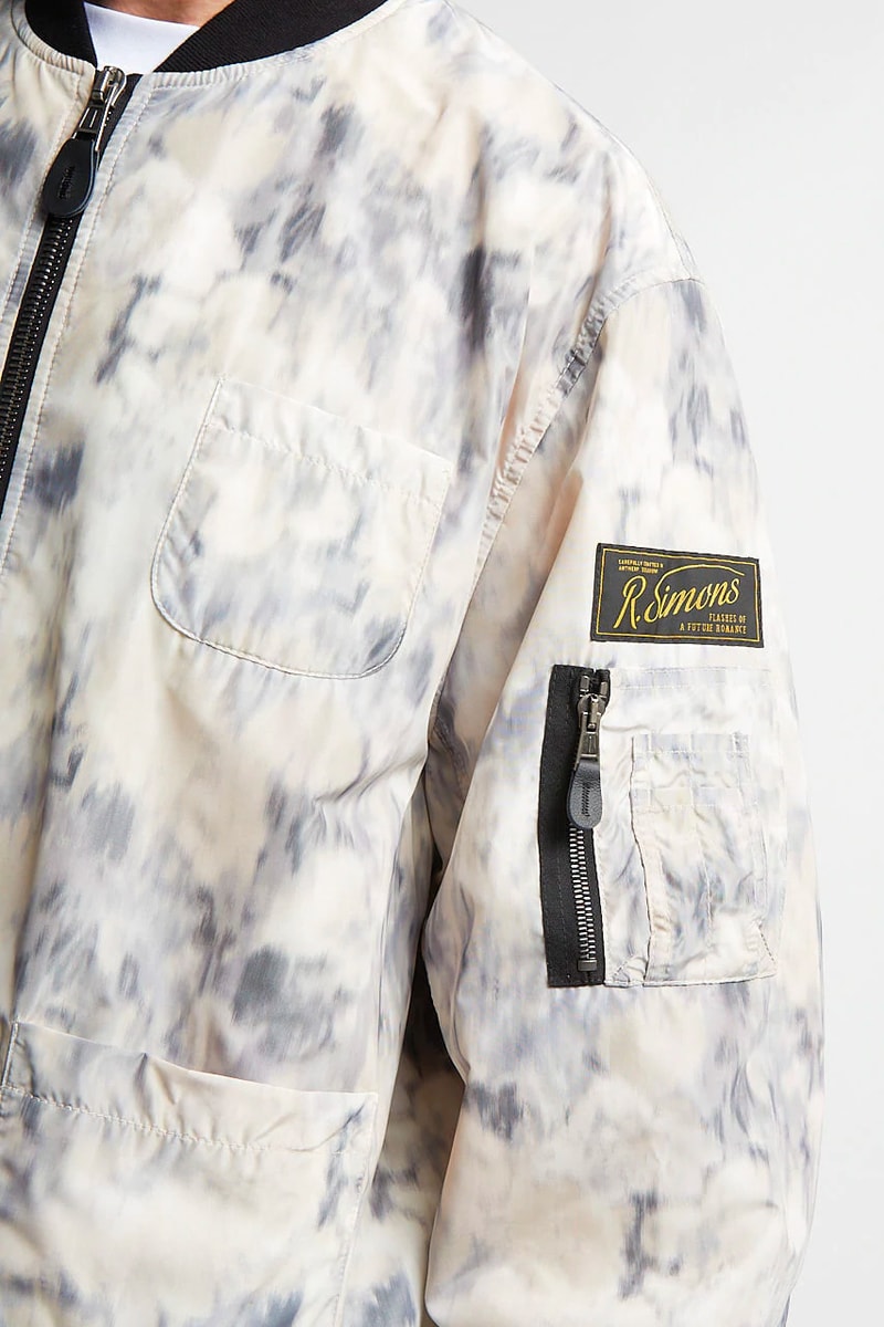 Raf Simons Spring/Summer 2022 School Uniform Bomber Couture Runway Piece Archive Future Classic Machine-A Stavros Karelis Shop Buy