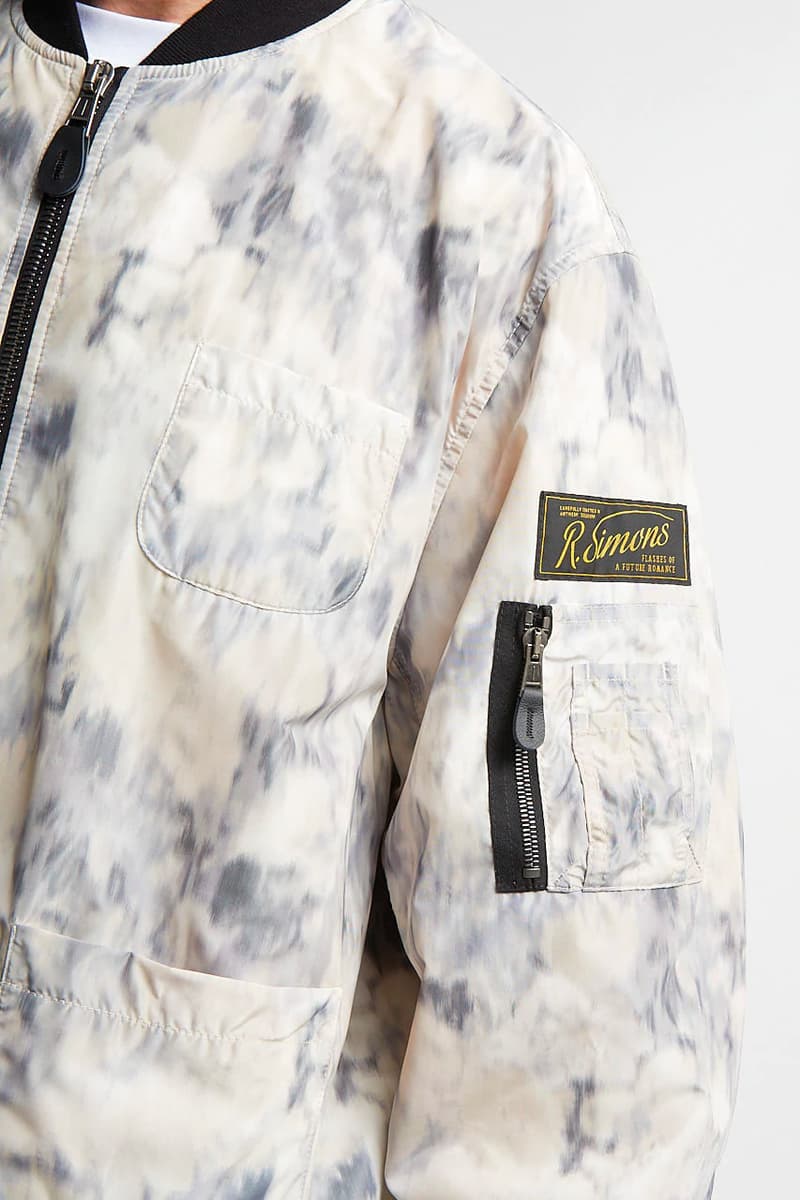 Raf Simons Spring/Summer 2022 School Uniform Bomber Couture Runway Piece Archive Future Classic Machine-A Stavros Karelis Shop Buy