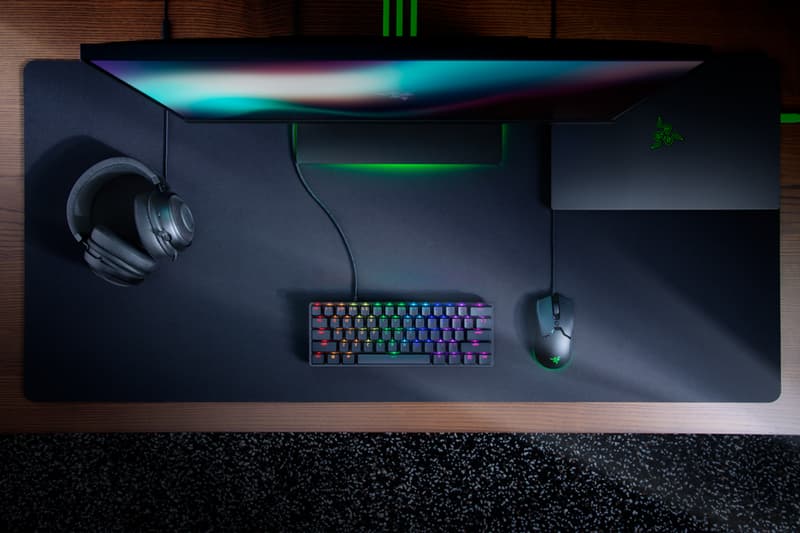 razer gaming peripherals keyboard huntsman mini analog optical switches 60 percent size compact 