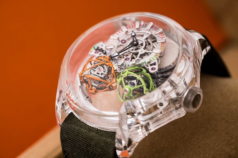 READYMADE Designs Three Escape II Twin Spherion Watches For Purnell Using WWII Fabric