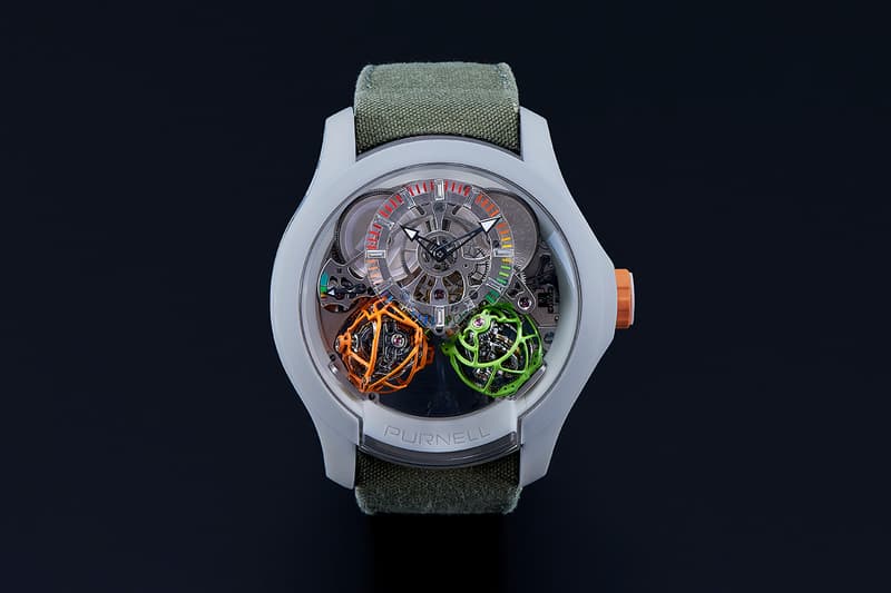 READYMADE Designs Three Escape II Twin Spherion Watches For Purnell Using WWII Fabric
