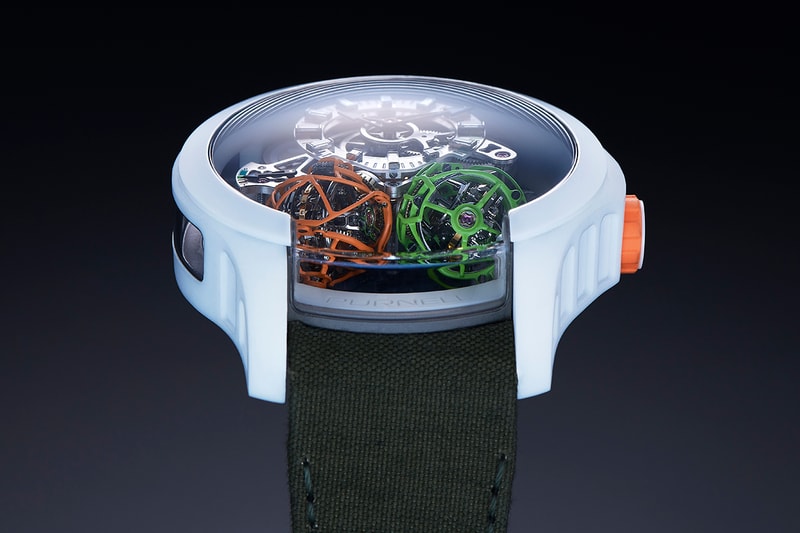 READYMADE Designs Three Escape II Twin Spherion Watches For Purnell Using WWII Fabric