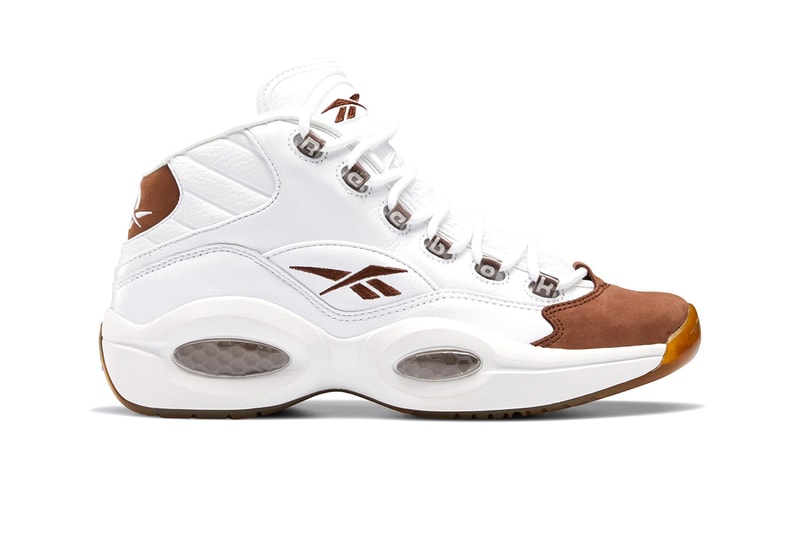 Reebok Question Mid Mocha Toe footwear white brush brown GX0241 Release Date