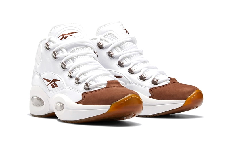 Reebok Question Mid Mocha Toe footwear white brush brown GX0241 Release Date